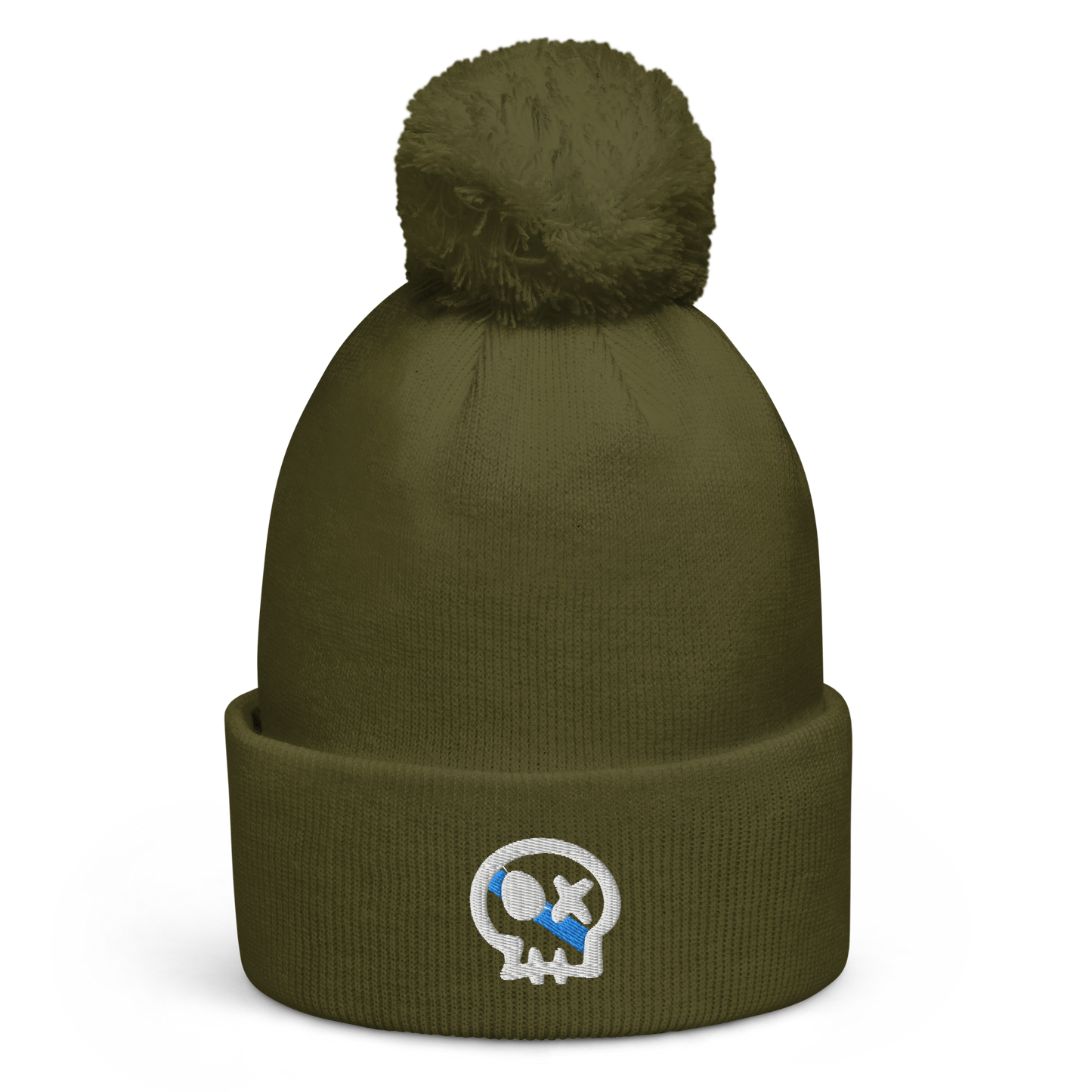 Accesorio # RENS // Gorro Invierno Pompón // Unisex // Bordado - COSTA DA MORTE 💀 DEATH COAST