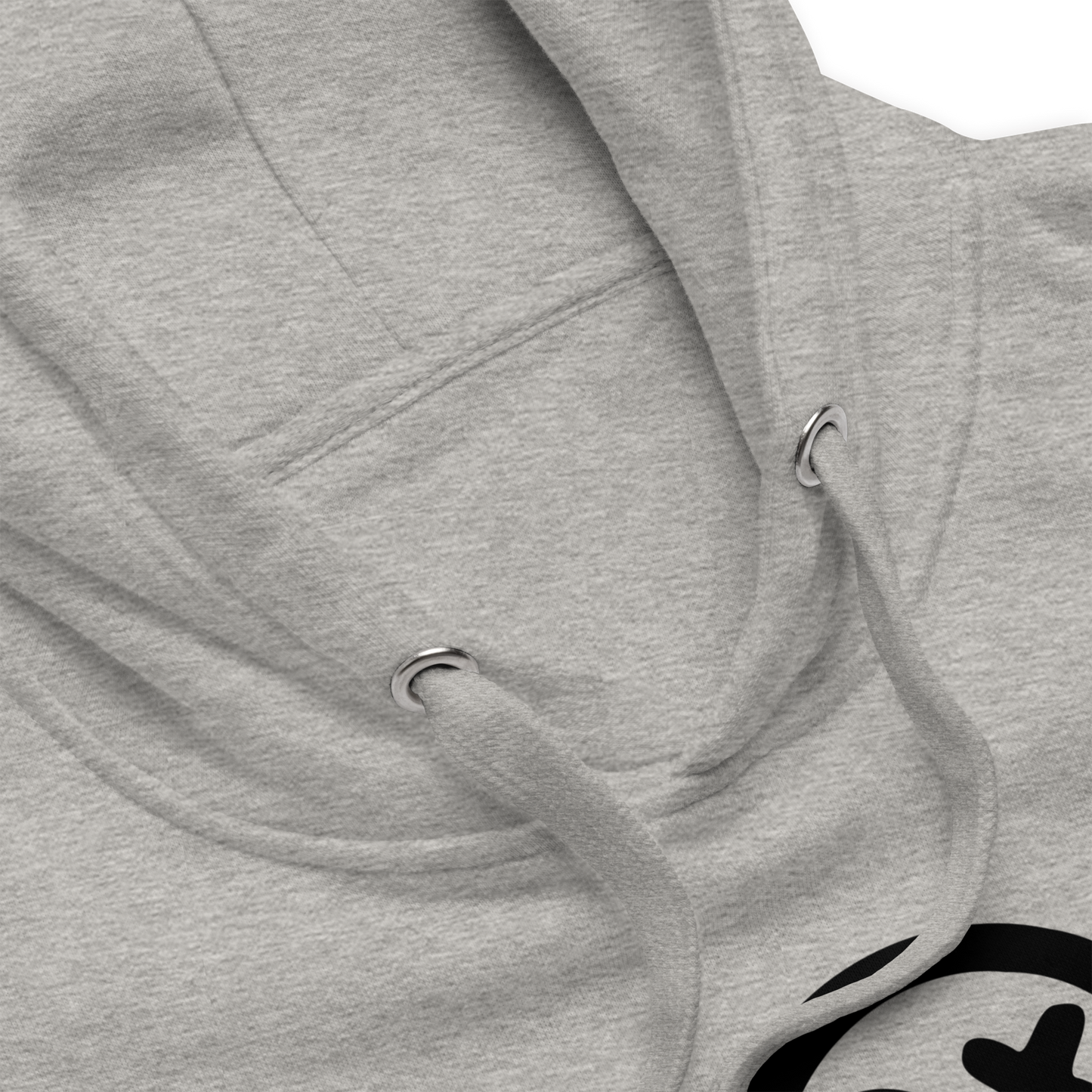 RIEIRO | Sudadera Premium Unisex con Capucha | Gris Jaspeado | 003