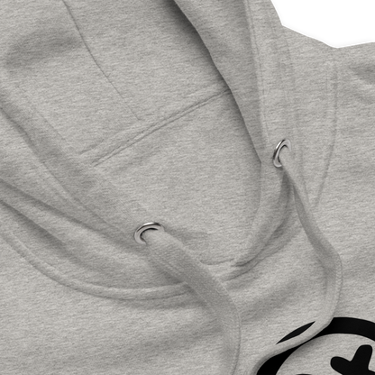 RIEIRO | Sudadera Premium Unisex con Capucha | Gris Jaspeado | 003