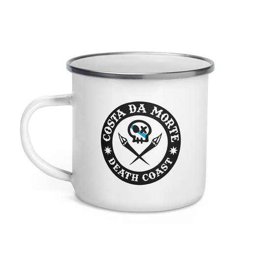 Accesorio # RONCUDO // Taza Esmaltada - COSTA DA MORTE 💀 DEATH COAST