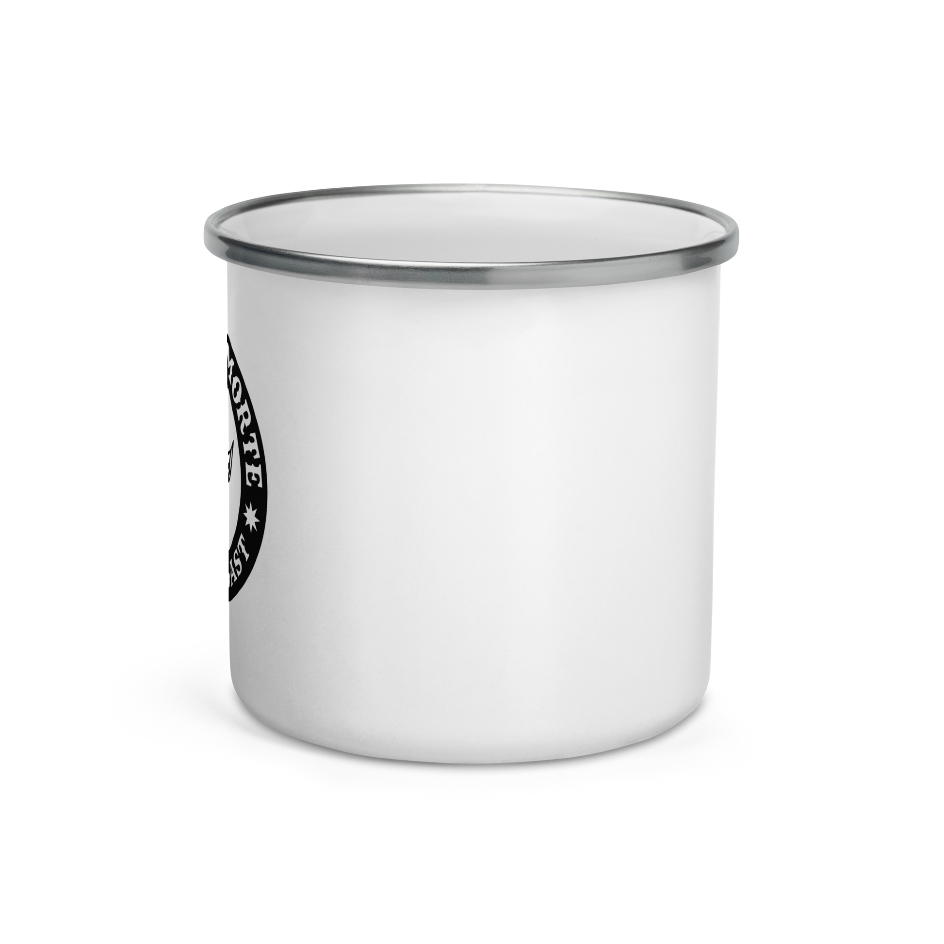 Accesorio # RONCUDO // Taza Esmaltada - COSTA DA MORTE 💀 DEATH COAST