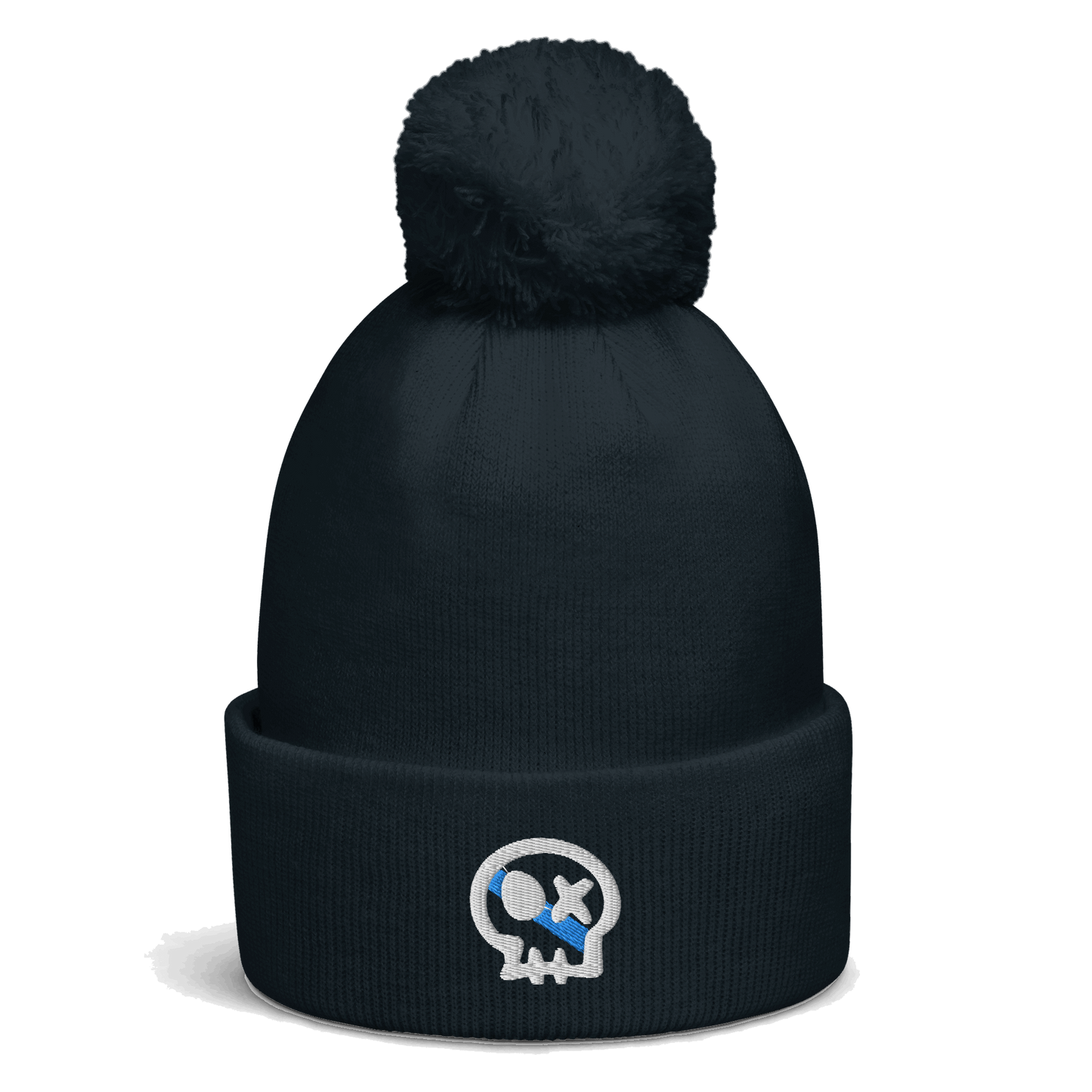 Accesorio # RENS // Gorro Invierno Pompón // Unisex // Bordado - COSTA DA MORTE 💀 DEATH COAST