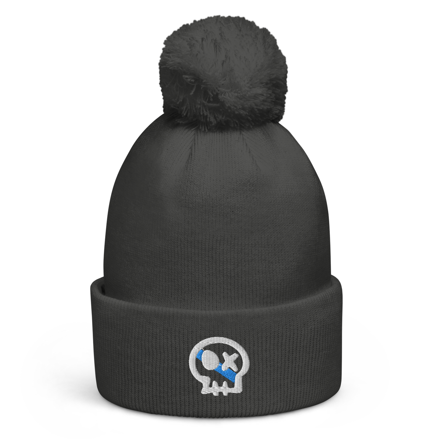 Accesorio # RENS // Gorro Invierno Pompón // Unisex // Bordado - COSTA DA MORTE 💀 DEATH COAST