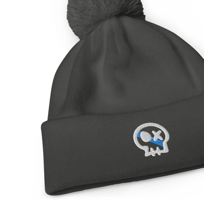 Accesorio # RENS // Gorro Invierno Pompón // Unisex // Bordado - COSTA DA MORTE 💀 DEATH COAST
