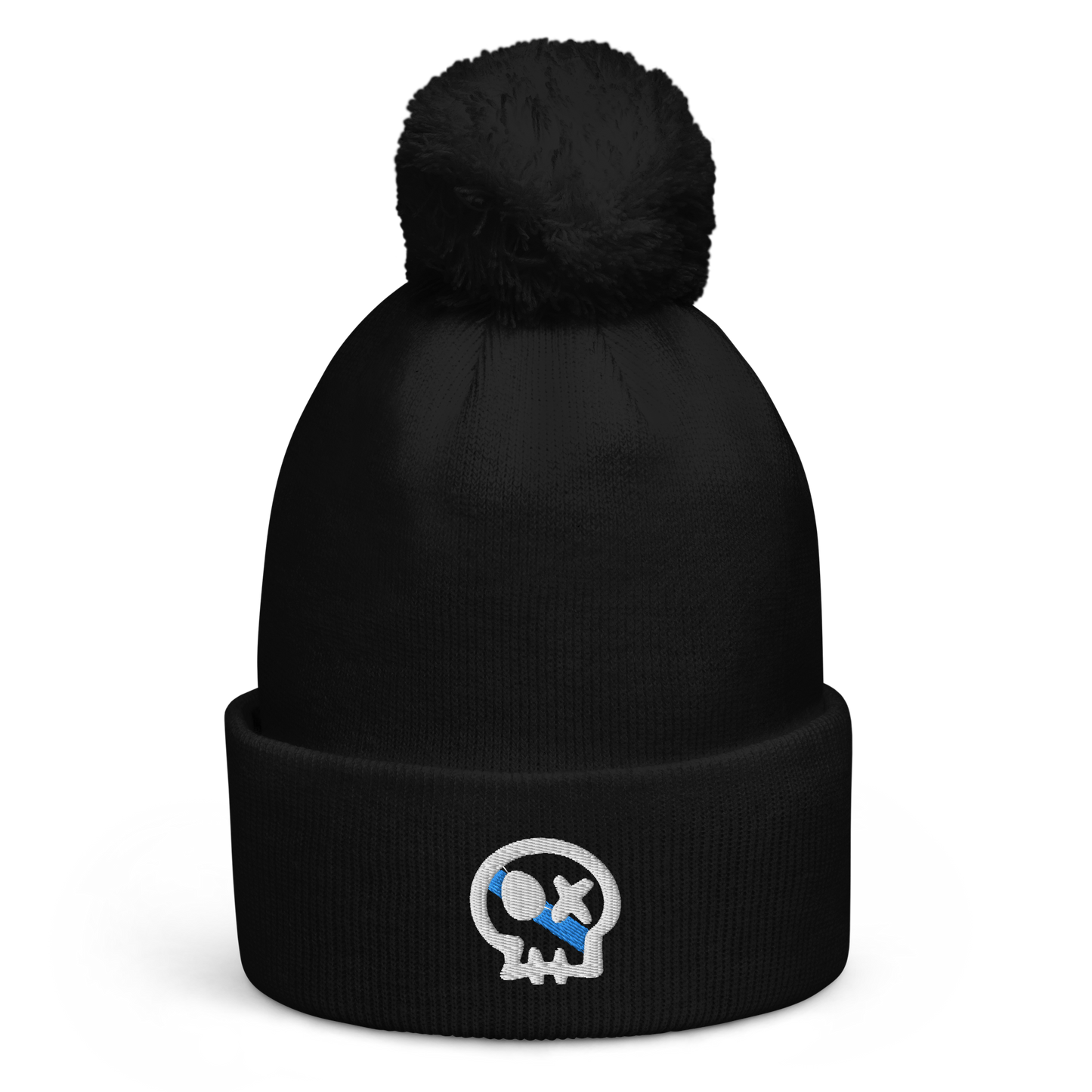 Accesorio # RENS // Gorro Invierno Pompón // Unisex // Bordado - COSTA DA MORTE 💀 DEATH COAST