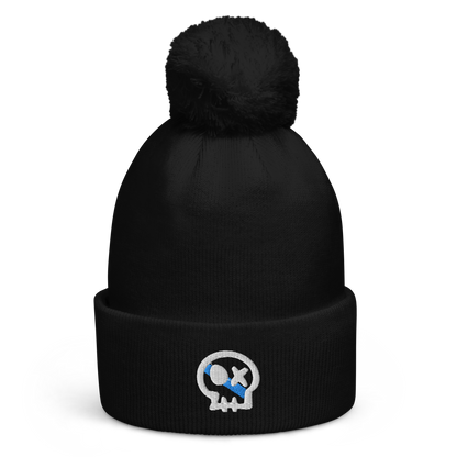 Accesorio # RENS // Gorro Invierno Pompón // Unisex // Bordado - COSTA DA MORTE 💀 DEATH COAST