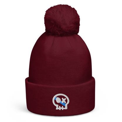 Accesorio # RENS // Gorro Invierno Pompón // Unisex // Bordado - COSTA DA MORTE 💀 DEATH COAST