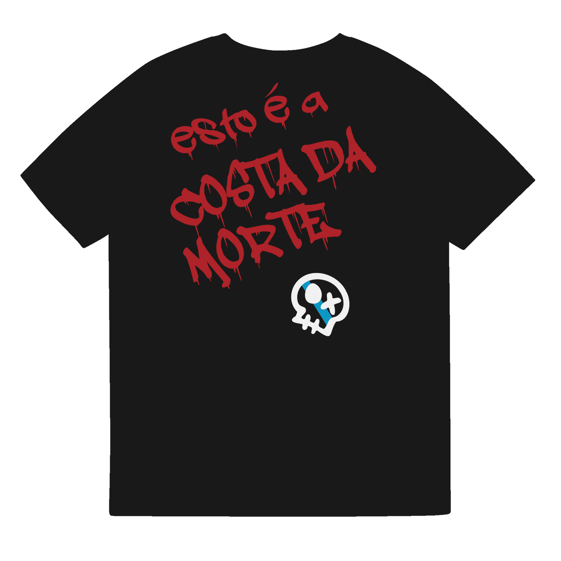 Camiseta # GOUXA // ECO Algodón Orgánico // Unisex - COSTA DA MORTE 💀 DEATH COAST