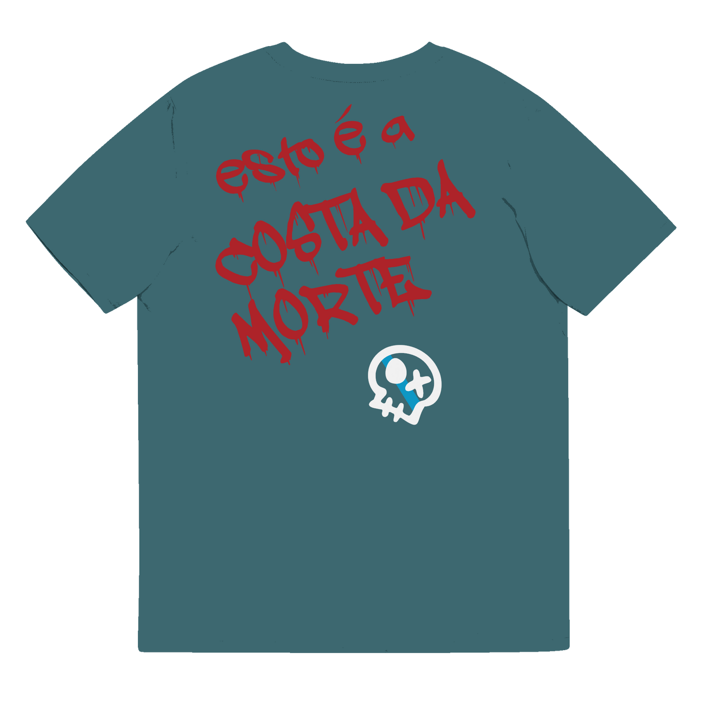 Camiseta # GOUXA // ECO Algodón Orgánico // Unisex - COSTA DA MORTE 💀 DEATH COAST