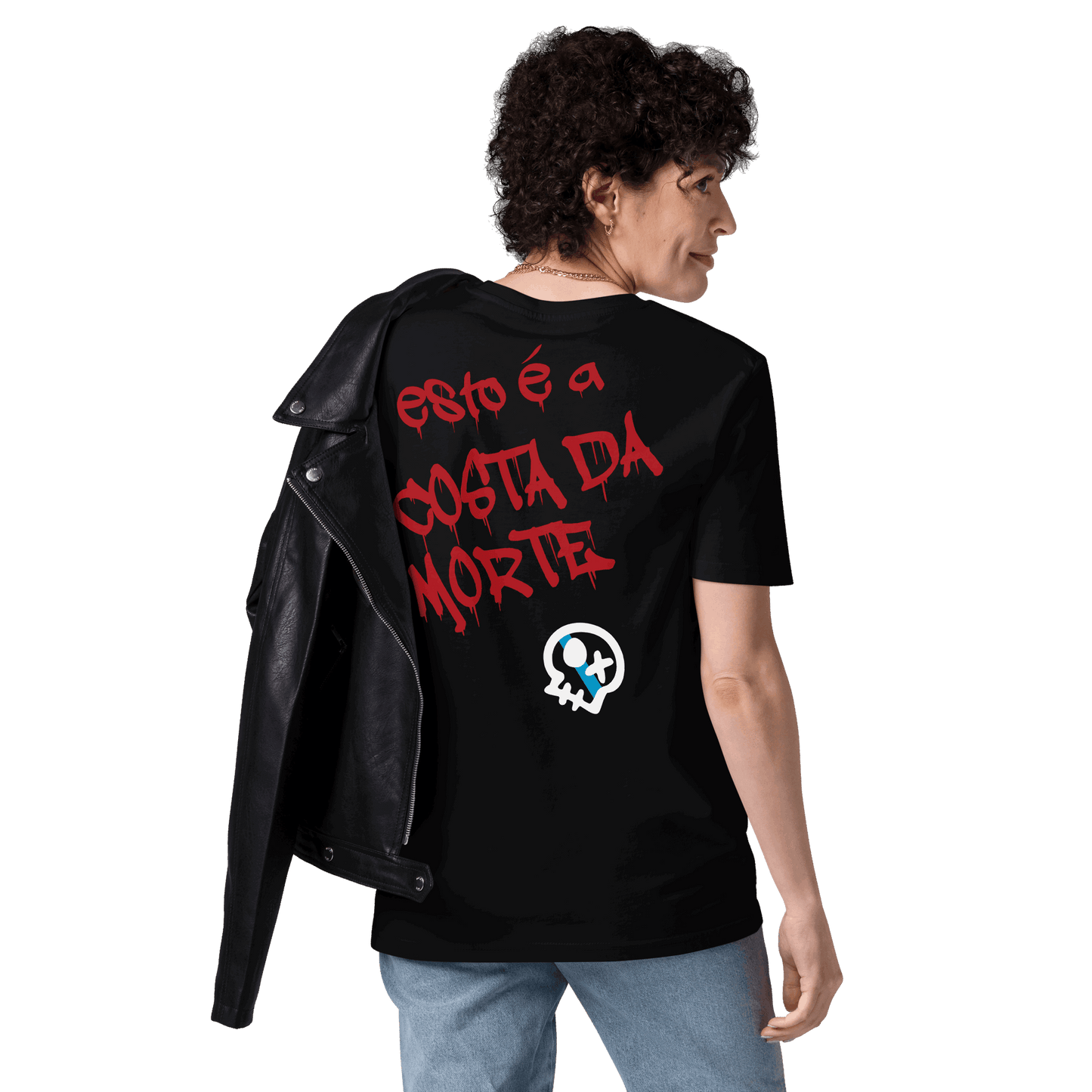 Camiseta # GOUXA // ECO Algodón Orgánico // Unisex - COSTA DA MORTE 💀 DEATH COAST