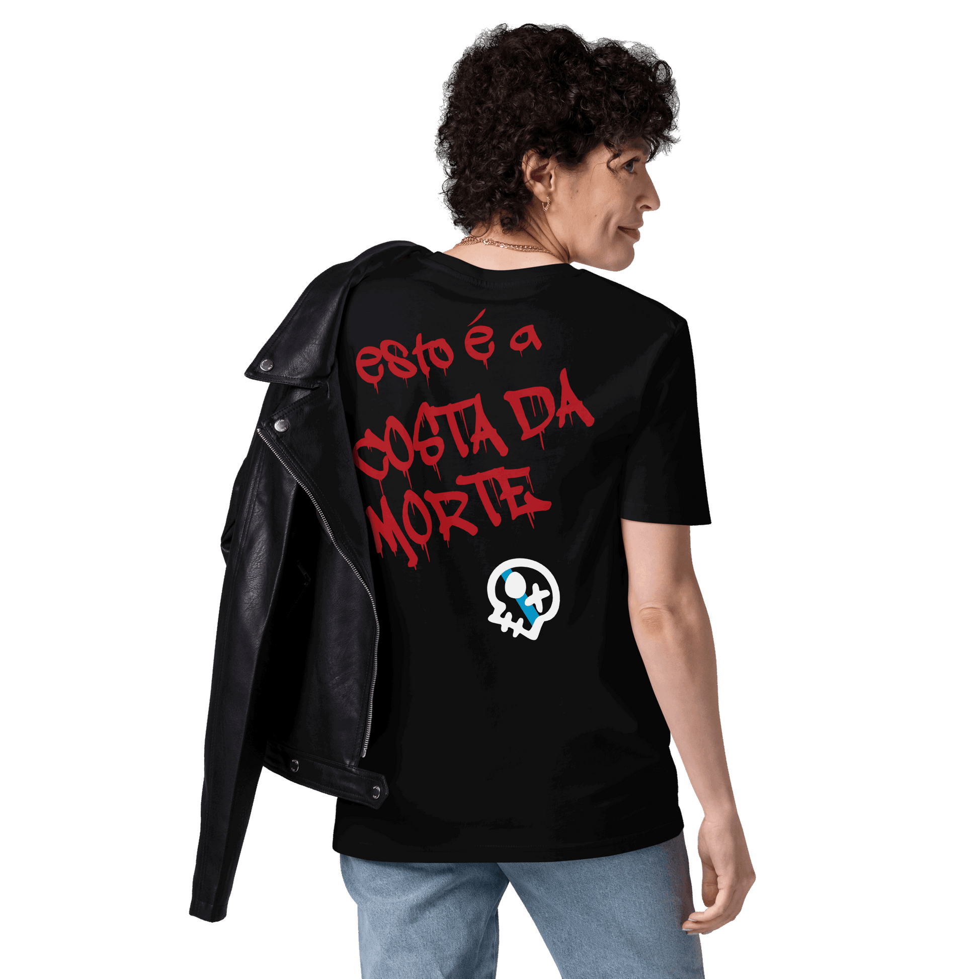 Camiseta # GOUXA // ECO Algodón Orgánico // Unisex - COSTA DA MORTE 💀 DEATH COAST