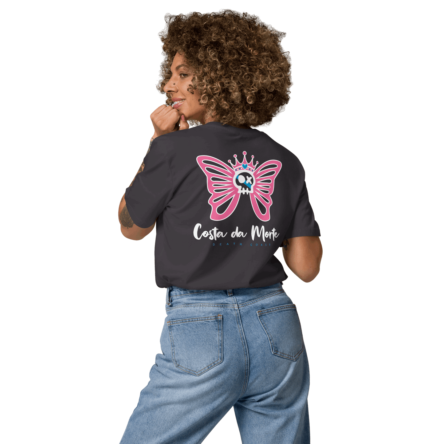 Camiseta # MOUZO // ECO Algodón Orgánico // Unisex - COSTA DA MORTE 💀 DEATH COAST