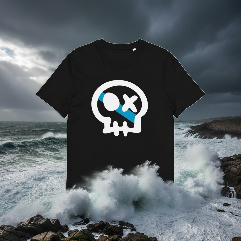 Camiseta # RENS // ECO Algodón Orgánico // Unisex - COSTA DA MORTE 💀 DEATH COAST