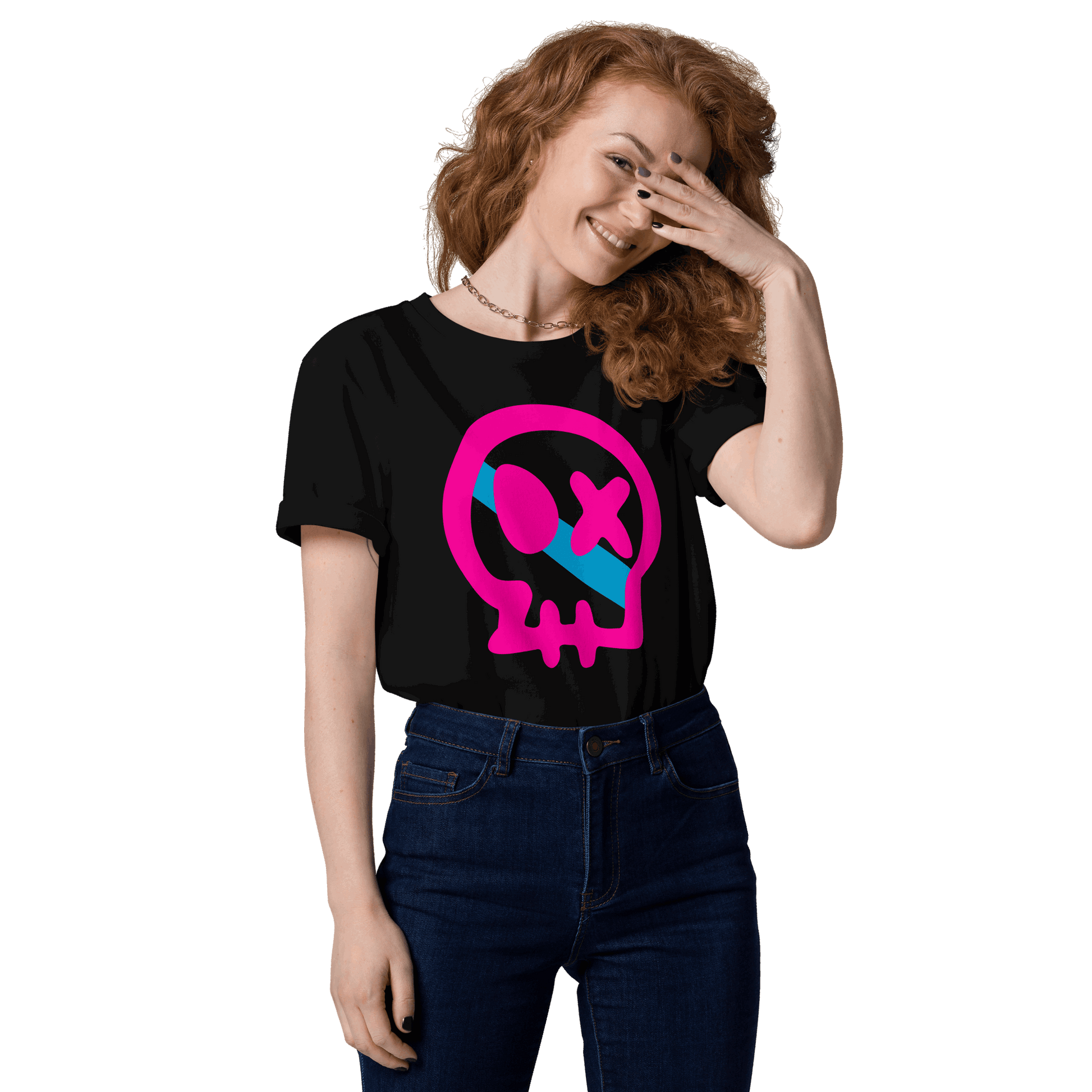 Camiseta # RENS // Rosa Fucsia // ECO Algodón Orgánico // Unisex - COSTA DA MORTE 💀 DEATH COAST