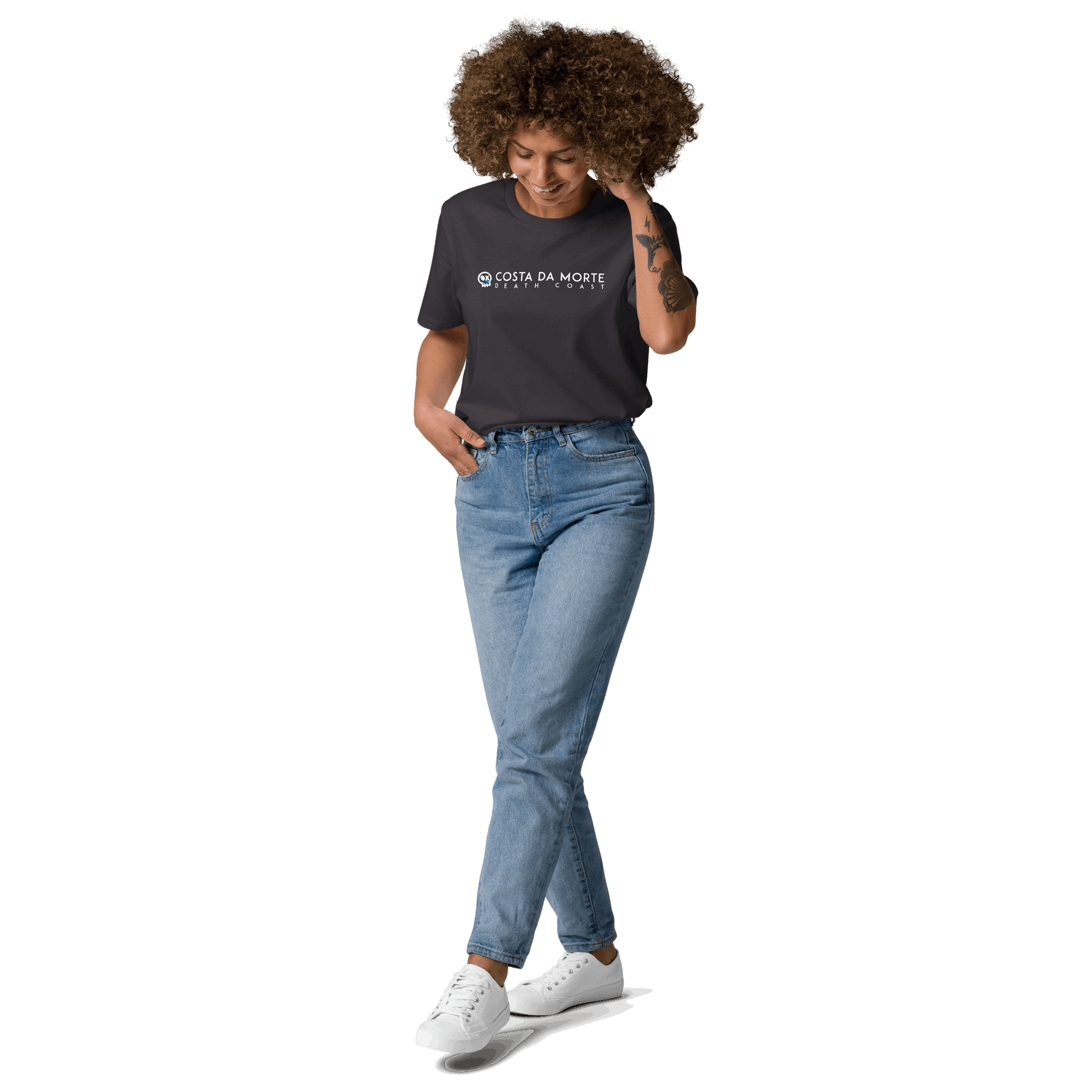 Camiseta # ROCHA // ECO Algodón Orgánico // Unisex - COSTA DA MORTE 💀 DEATH COAST