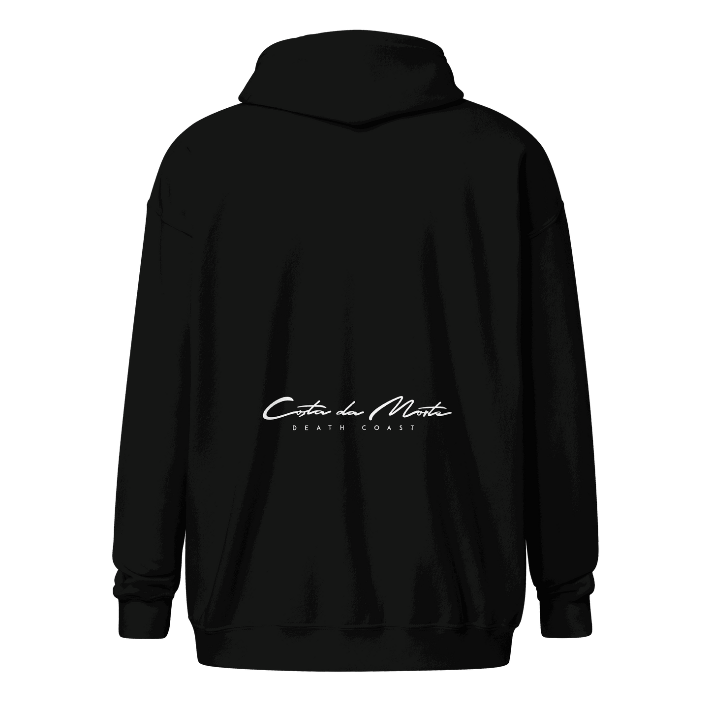 Sudadera # DUYO // Hoodie Premium con Capucha y Cremallera // Unisex // // Bordado - COSTA DA MORTE 💀 DEATH COAST