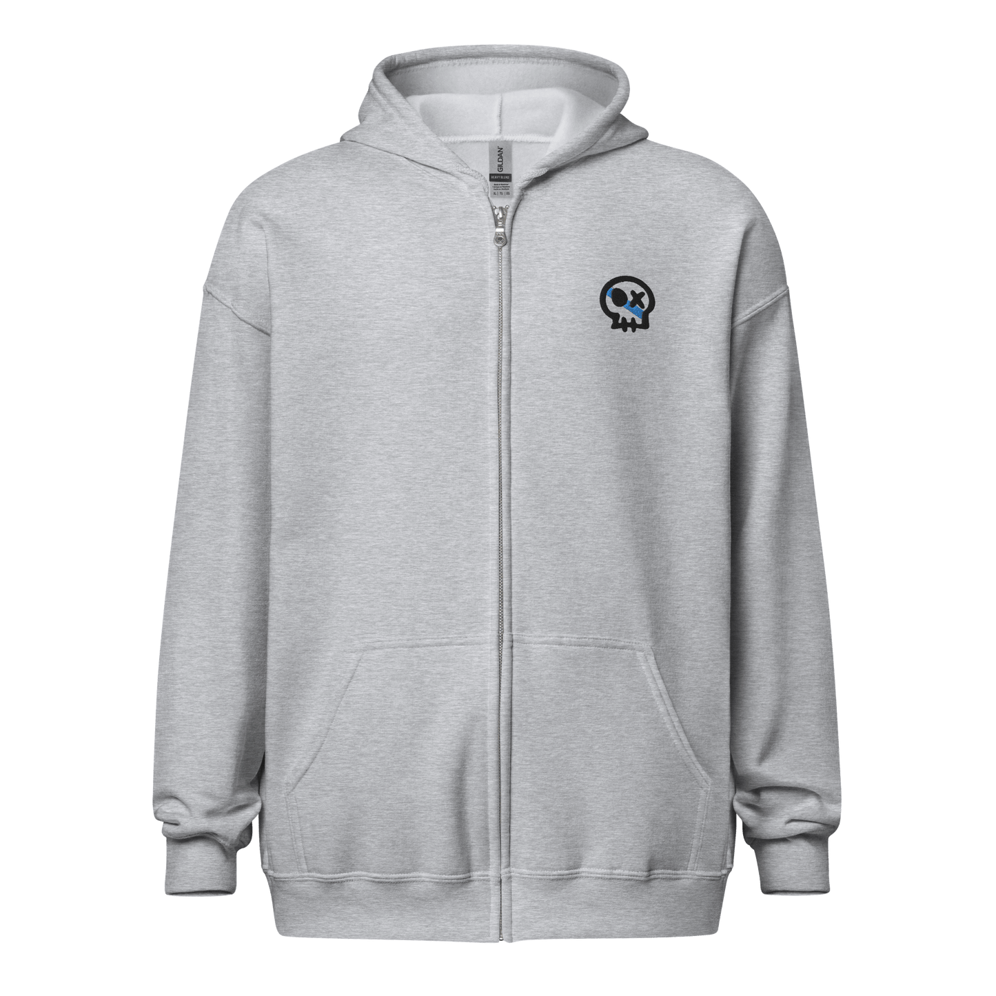 Sudadera # DUYO // Hoodie Premium con Capucha y Cremallera // Unisex // // Bordado - COSTA DA MORTE 💀 DEATH COAST