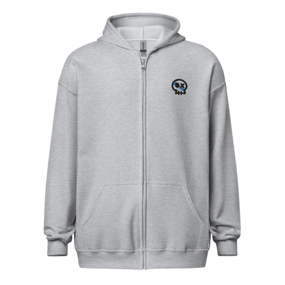 Sudadera # DUYO // Hoodie Premium con Capucha y Cremallera // Unisex // // Bordado - COSTA DA MORTE 💀 DEATH COAST