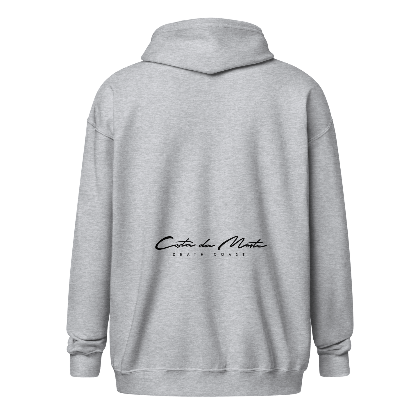 Sudadera # DUYO // Hoodie Premium con Capucha y Cremallera // Unisex // // Bordado - COSTA DA MORTE 💀 DEATH COAST