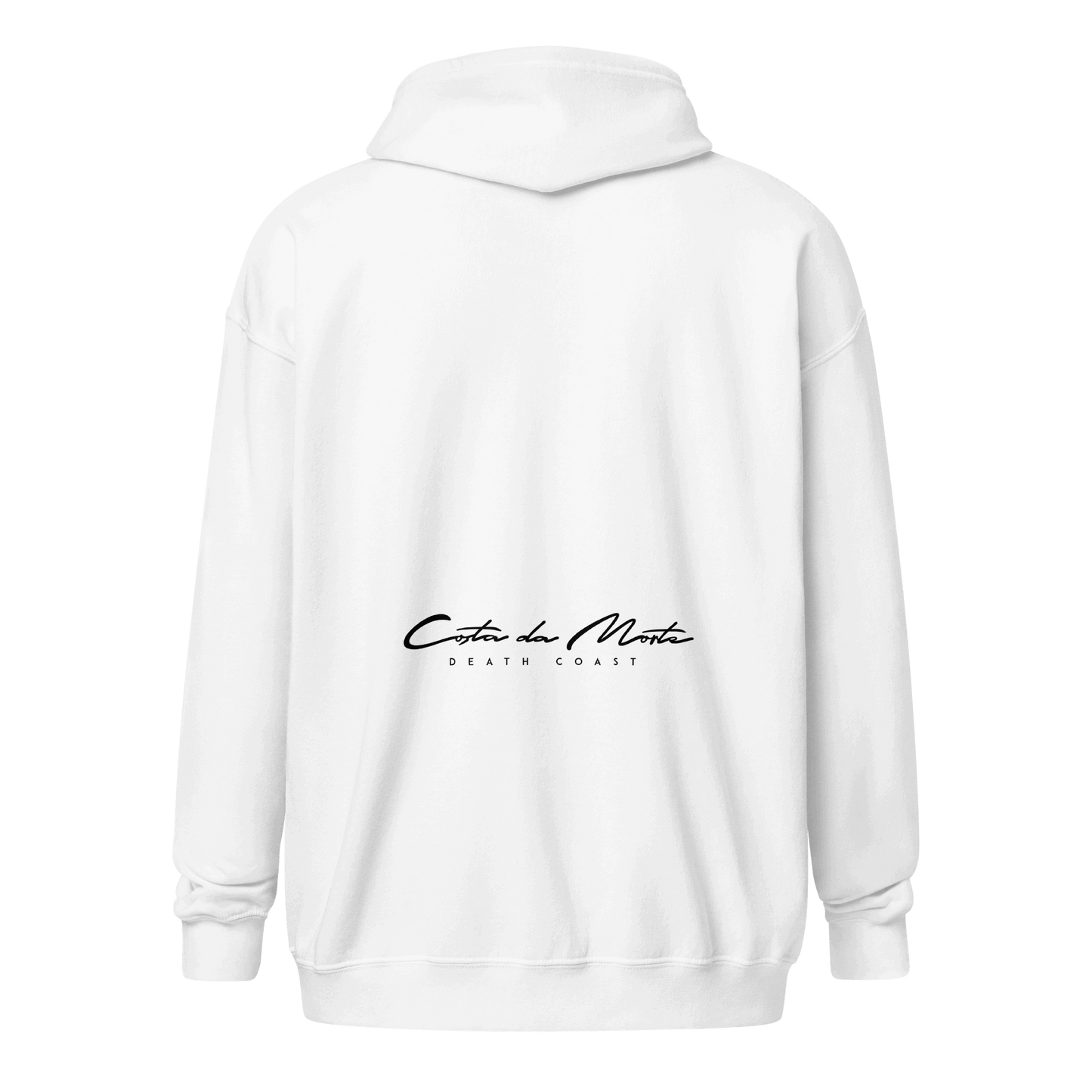 Sudadera # DUYO // Hoodie Premium con Capucha y Cremallera // Unisex // // Bordado - COSTA DA MORTE 💀 DEATH COAST