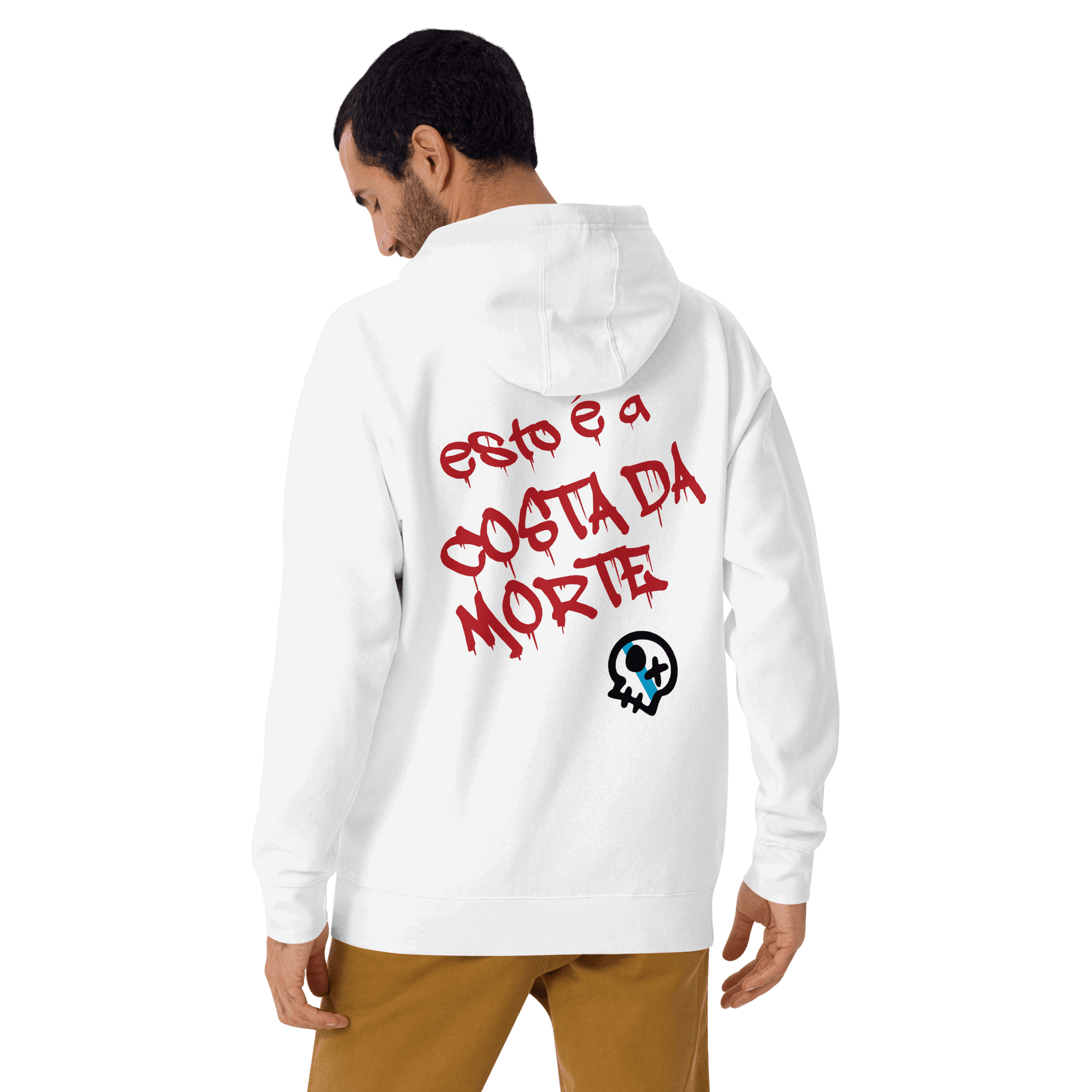 Sudadera # GOUXA // Hoodie Premium con Capucha y Bolsillo // Unisex - COSTA DA MORTE 💀 DEATH COAST