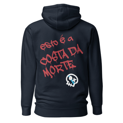 Sudadera # GOUXA // Hoodie Premium con Capucha y Bolsillo // Unisex - COSTA DA MORTE 💀 DEATH COAST