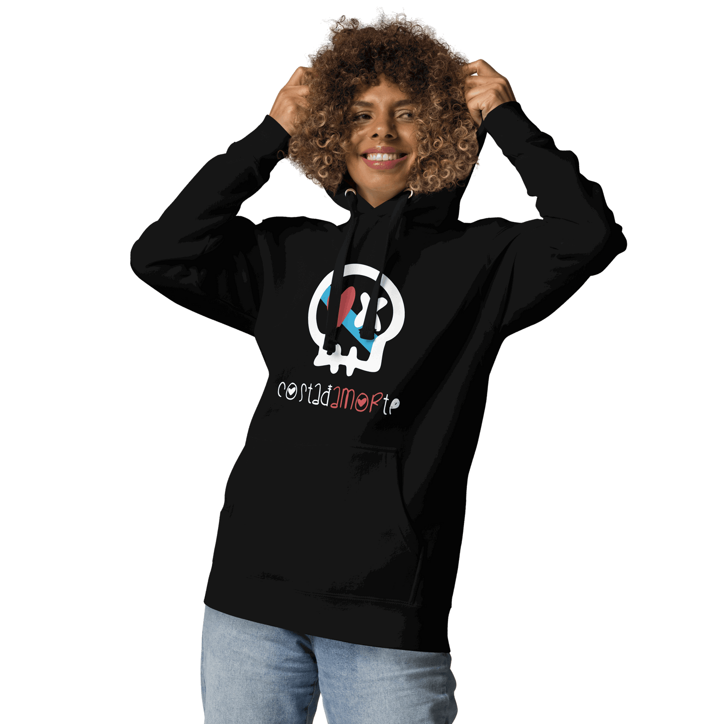 Sudadera # REDONDA // Hoodie Premium con Capucha y Bolsillo // Unisex - COSTA DA MORTE 💀 DEATH COAST