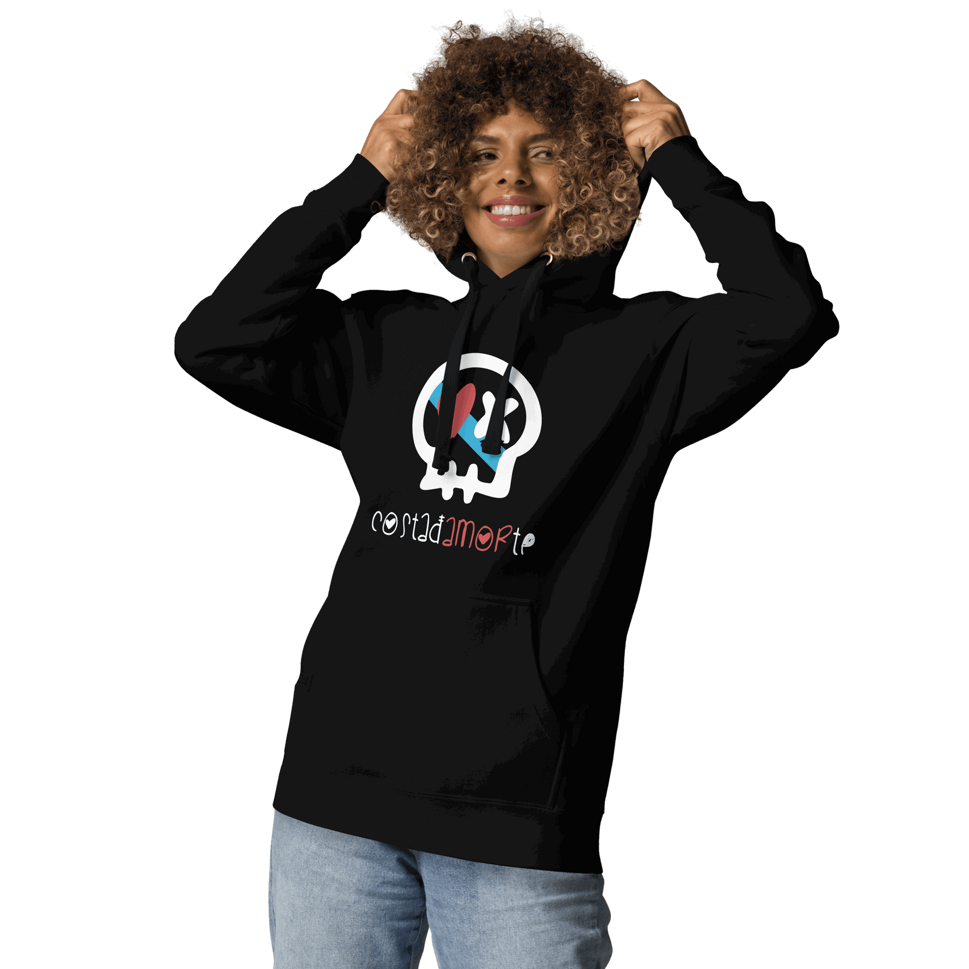 Sudadera # REDONDA // Hoodie Premium con Capucha y Bolsillo // Unisex - COSTA DA MORTE 💀 DEATH COAST