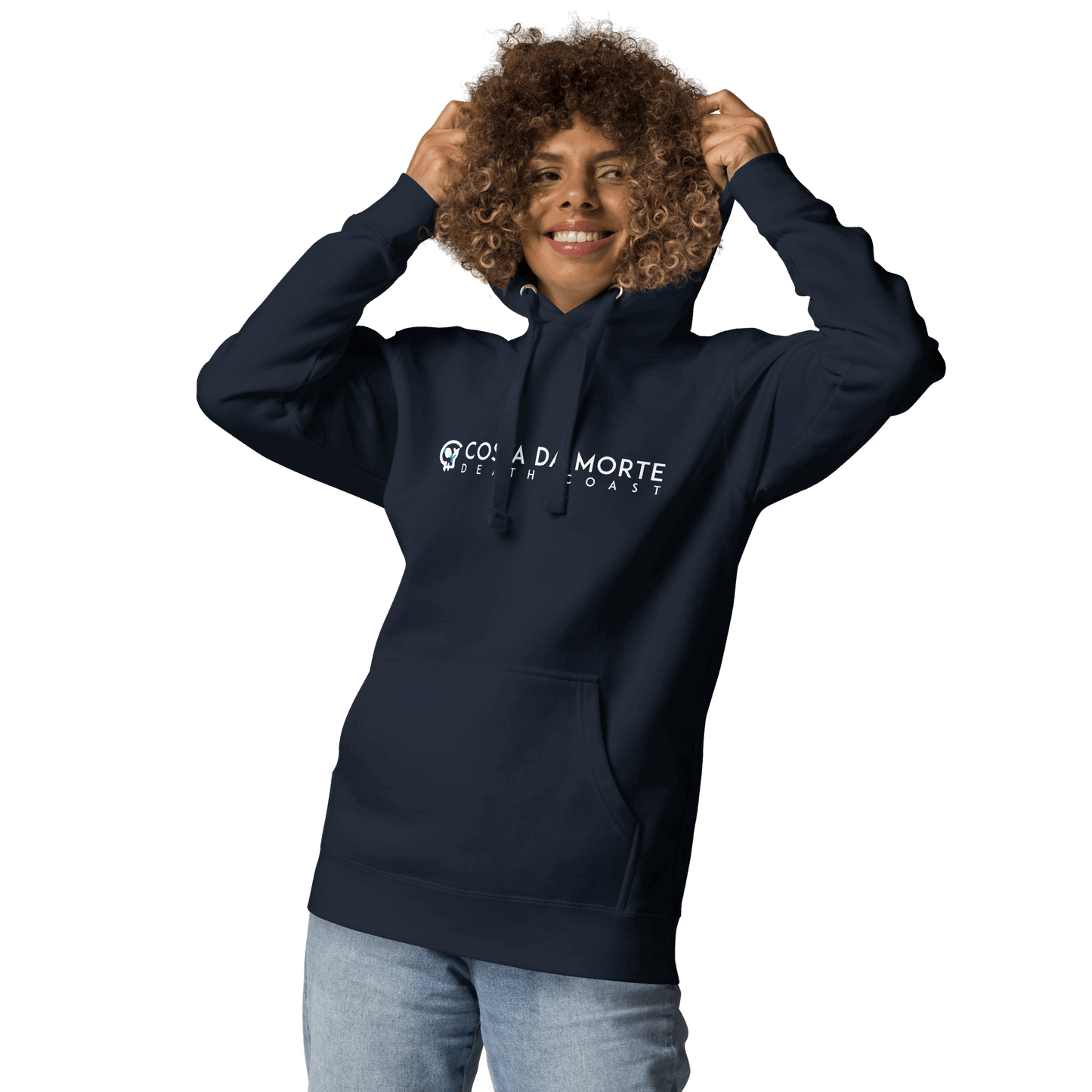 Sudadera # ROCHA // Hoodie Premium con Capucha y Bolsillo // Unisex - COSTA DA MORTE 💀 DEATH COAST