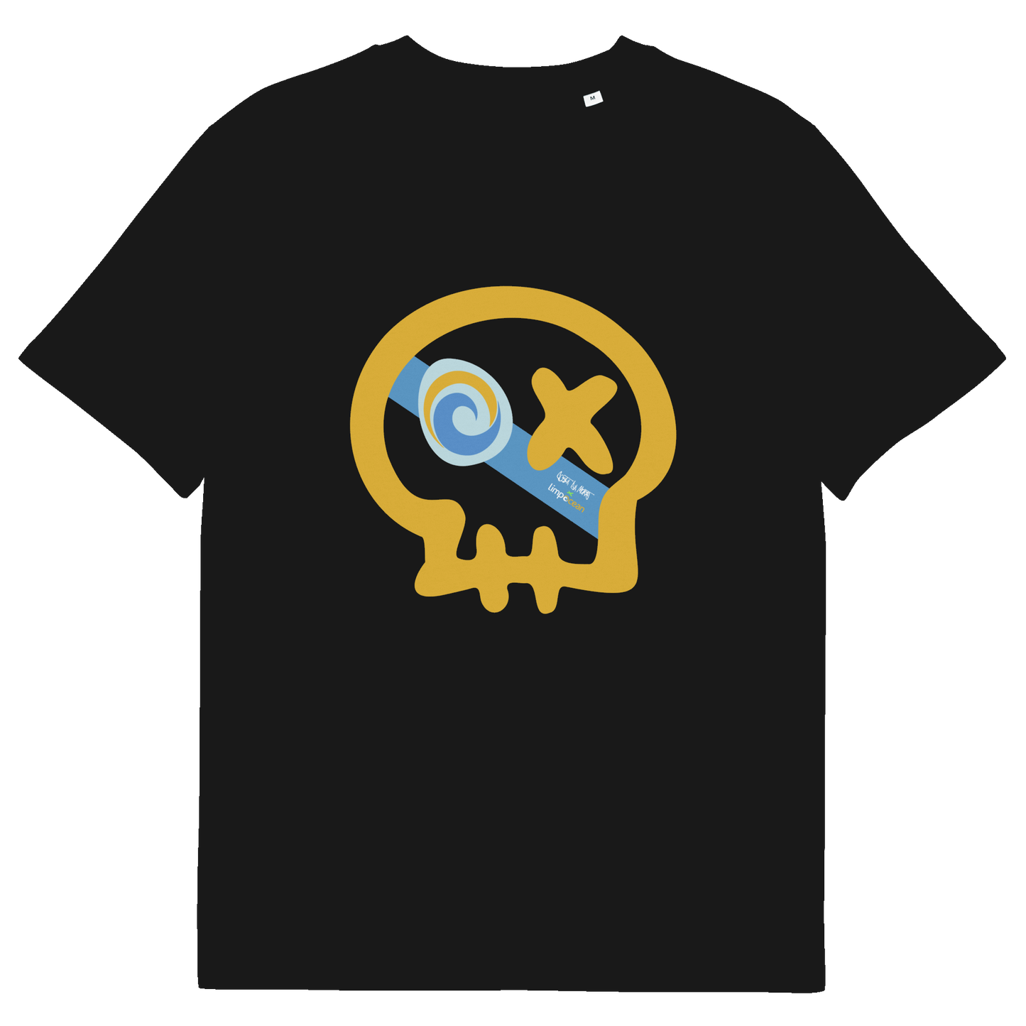 Camiseta # LIMPOCEAN x COSTA DA MORTE // OSEIRO // ECO Algodón Orgánico // Unisex - COSTA DA MORTE 💀 DEATH COAST